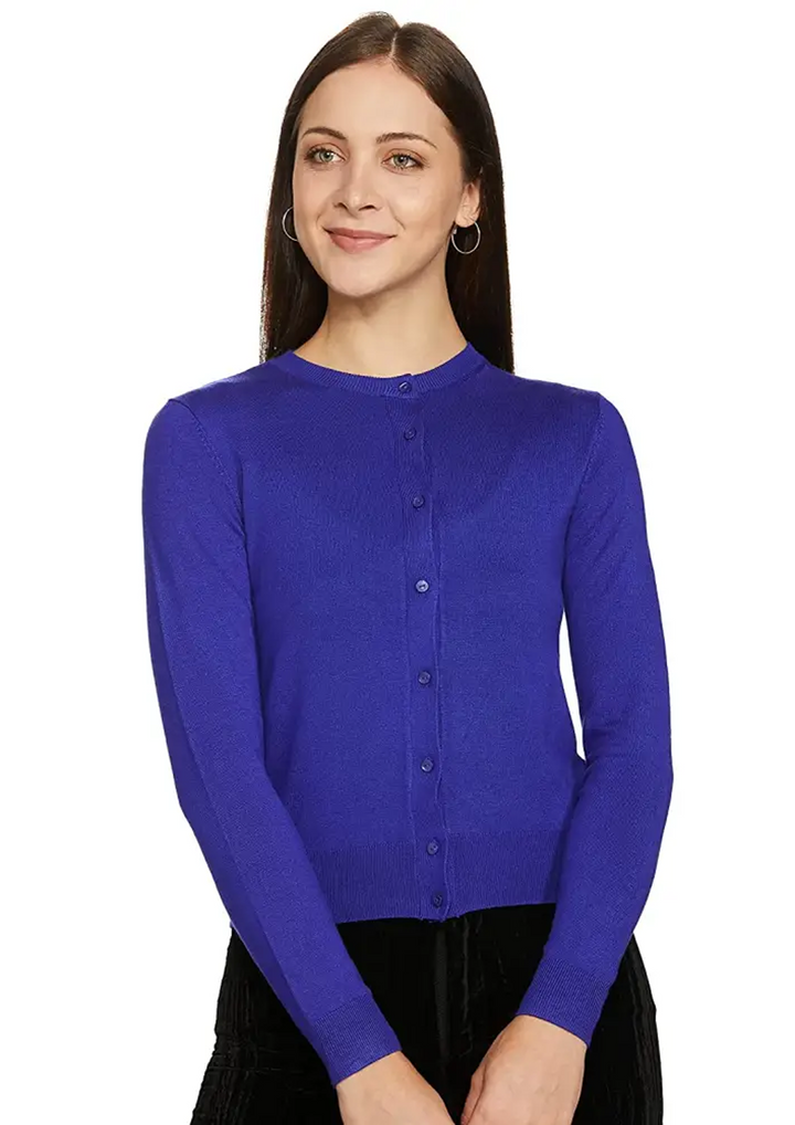 M&S Ladies R/N (Marino Wool) Cardigan T38/5760