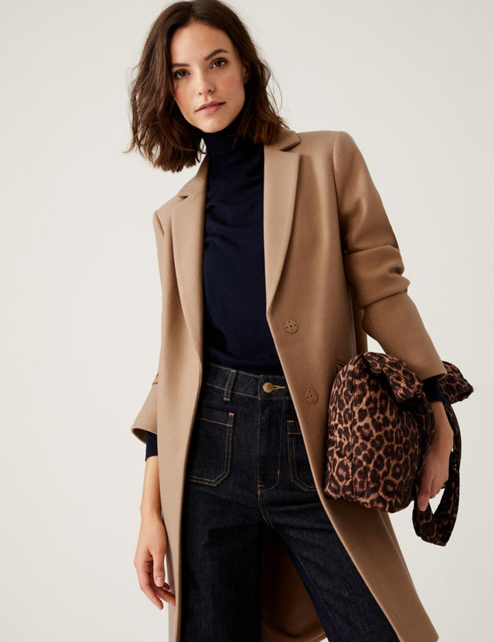 M&S Ladies Mid Long Coat T59/1188C