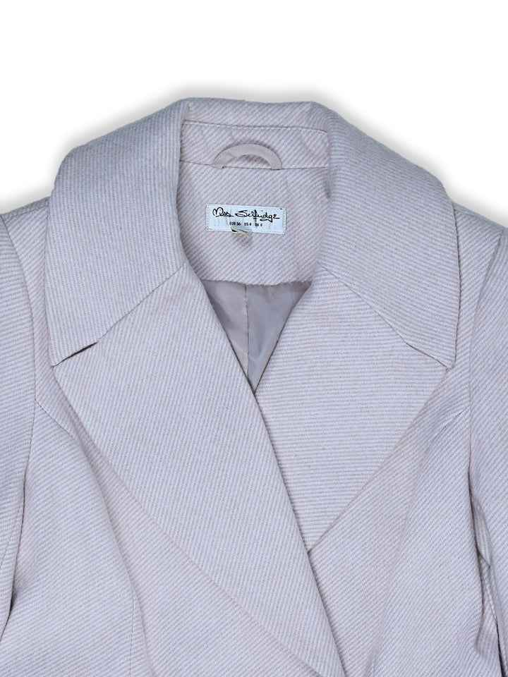 Miss Selfridge Mid Long Coat 43T35SB