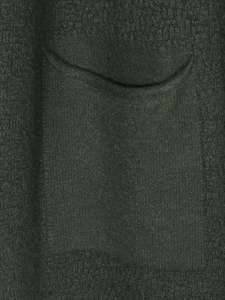 Glossy Uk Ladies F/O L/S Cardagan With Pockets 8044