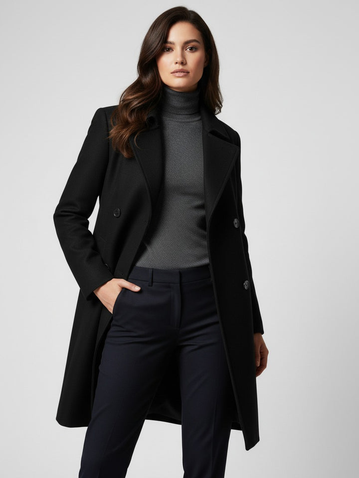 Imported Ladies Long Coat 3 Qtr # 9003