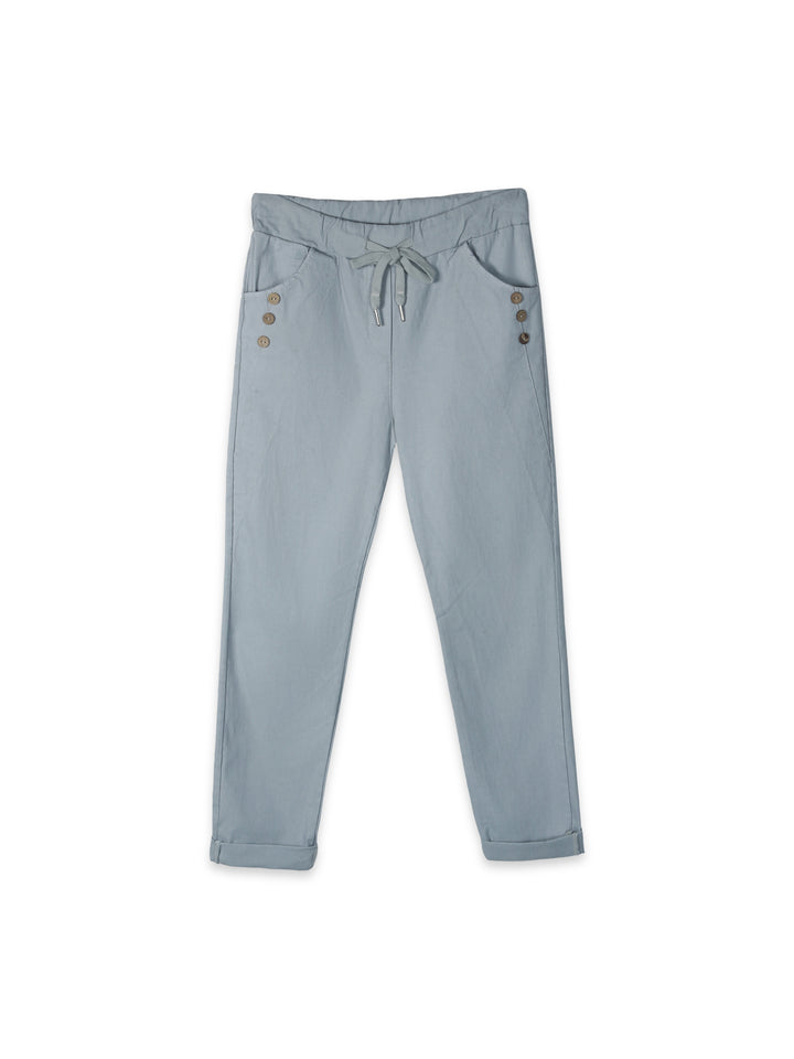 Glossy Uk Plian Trouser
