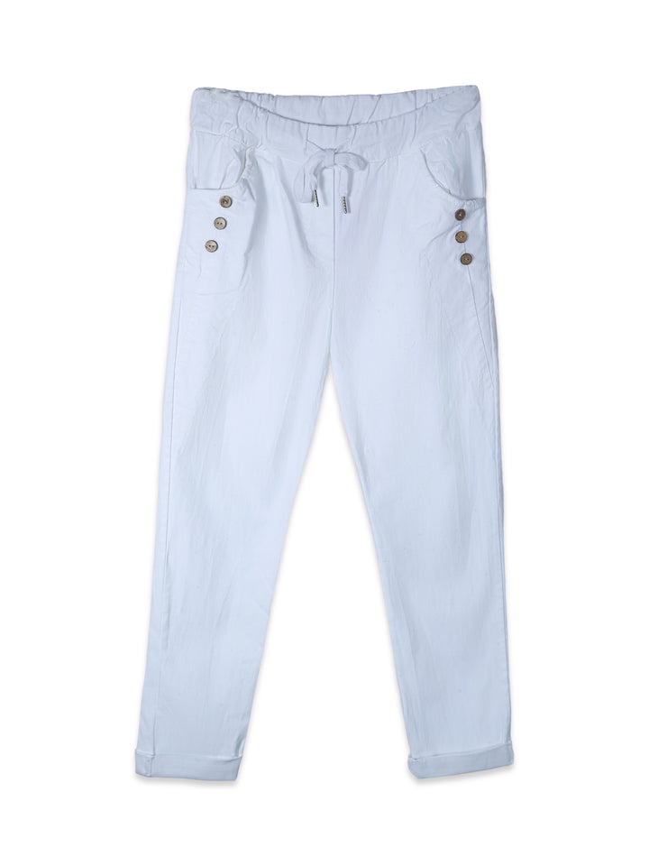Glossy Uk Plian Trouser
