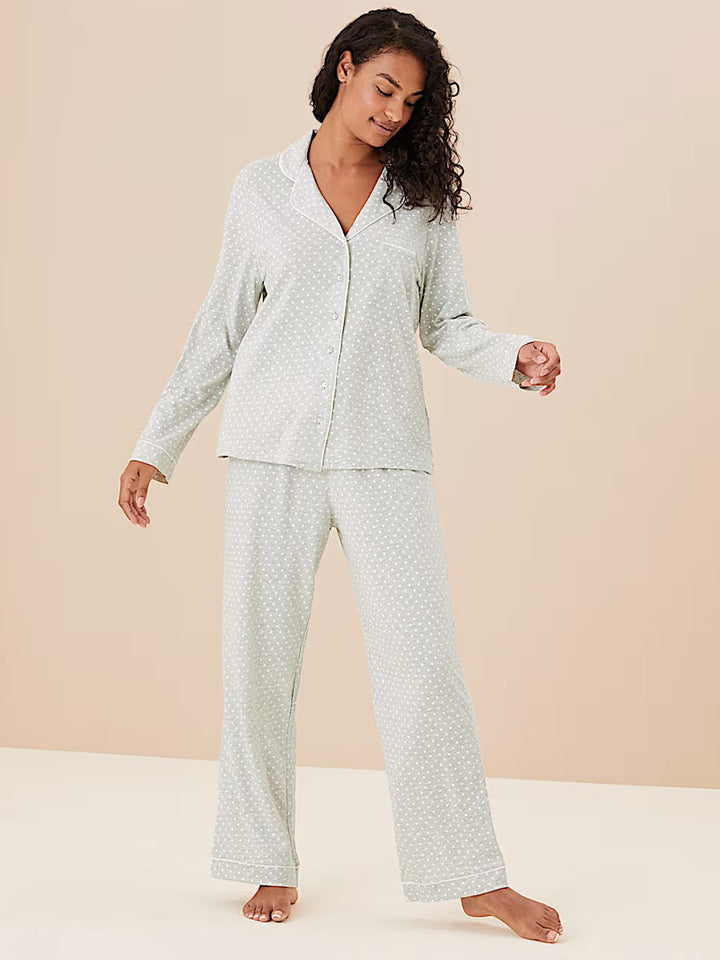 M&S Ladies F/S Night Suit T37/4504F