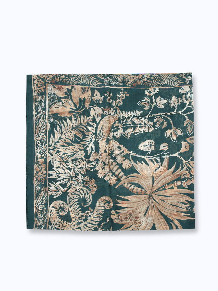 CD Ladies Scarfs Printed (Green)