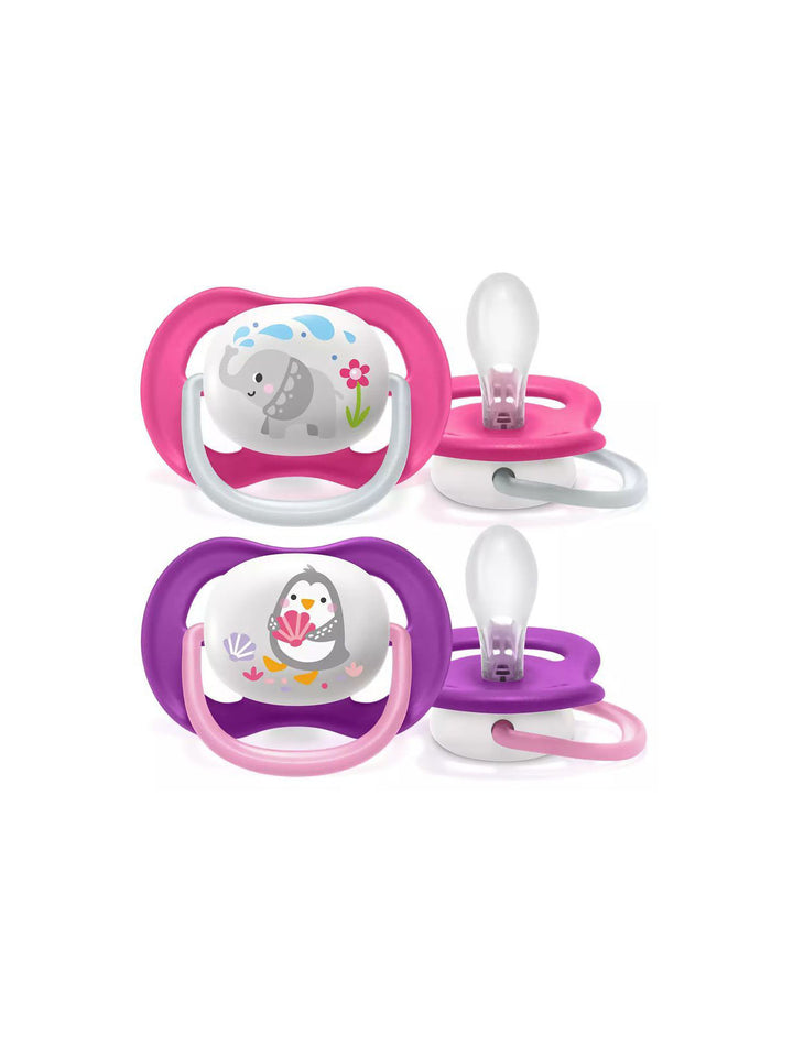 AP Baby PK Of 2 Soother 6-18m For Girls SCF080/08 ID 2284