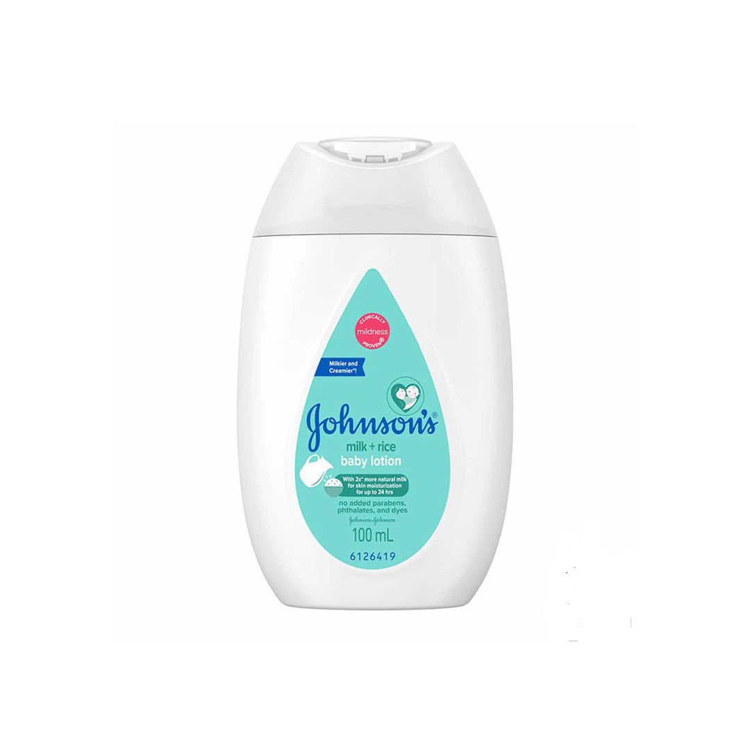 Johnson's Baby Lotion Milk+Rice 100ml (A)