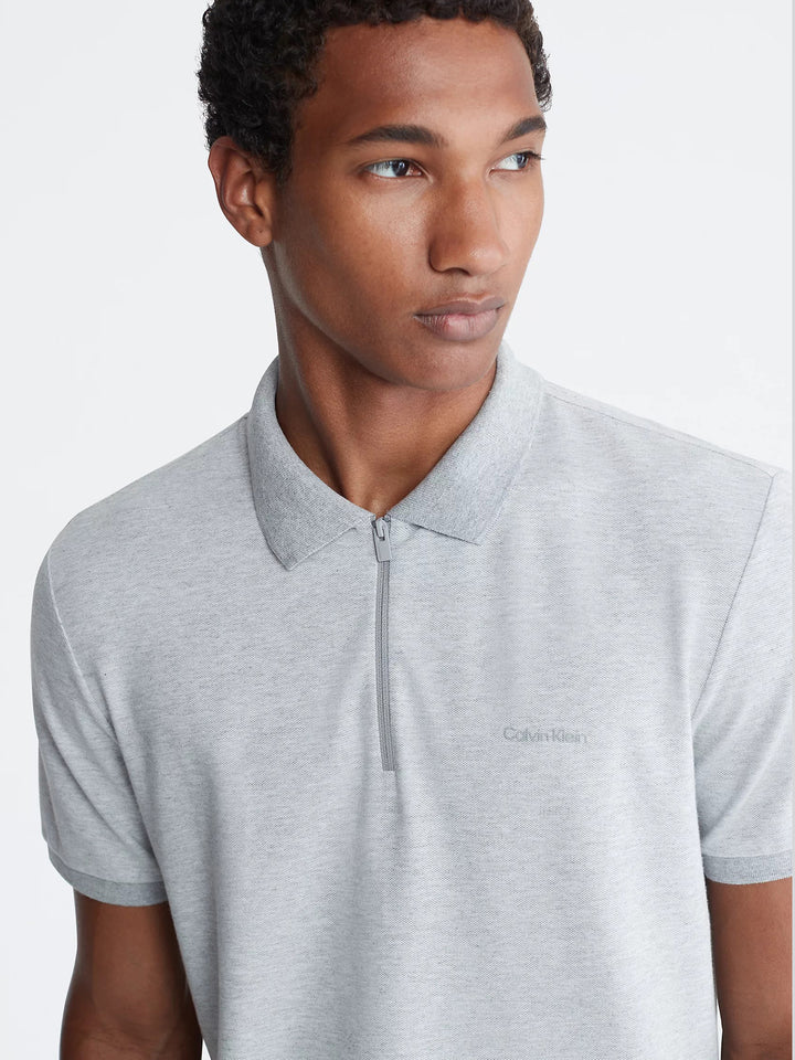 CK Mens S/S Polo-40QM421 (Grey)