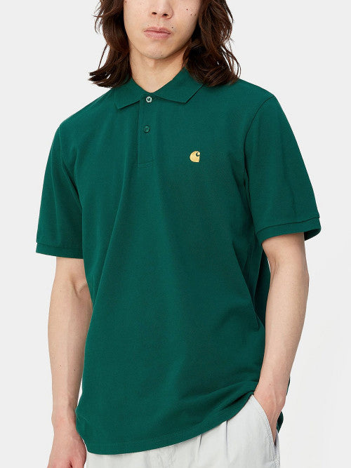 Carhartt Mens S/S Polo (Green)