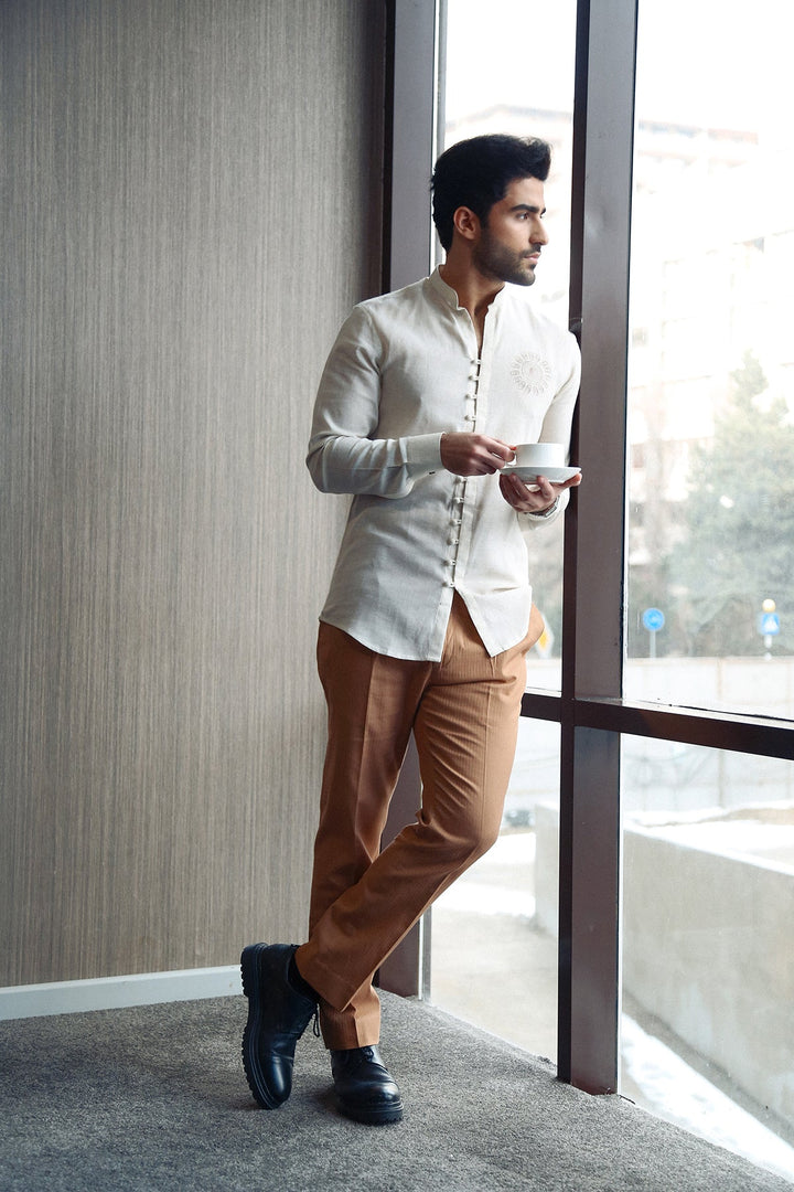 Premium Embroidered Suit