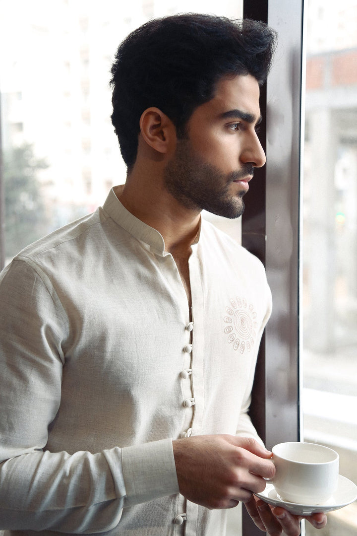 Premium Embroidered Suit