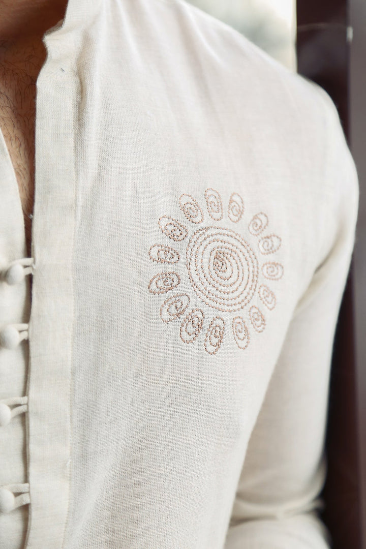 Premium Embroidered Suit