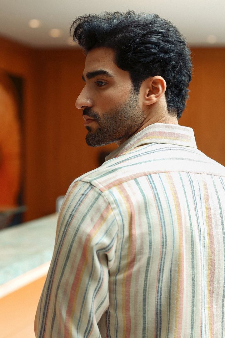 100% Cotton Striped Shirt