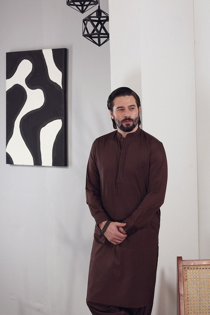 Traditonal Suit With Modren Details