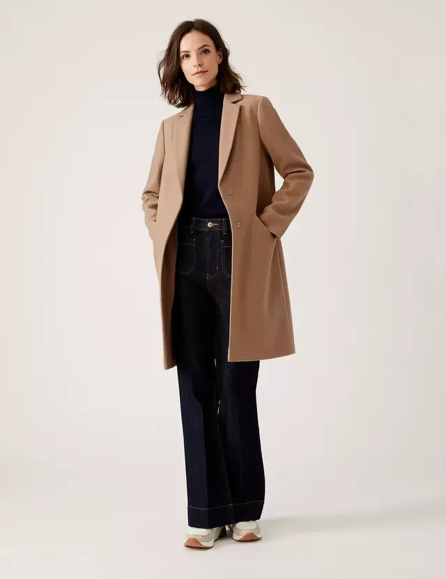 M&S Ladies Long Coat T591188C