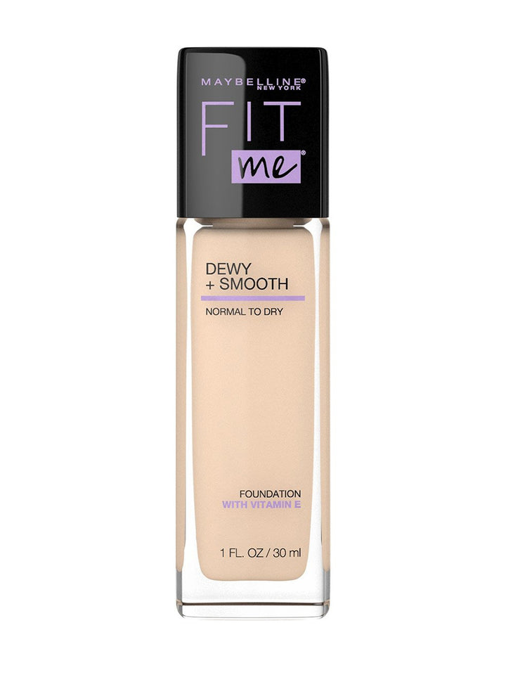 Maybelline Fit Me Dewy + Smooth Foundation Spf23 110 Porcelain Normal To Dry 30ml