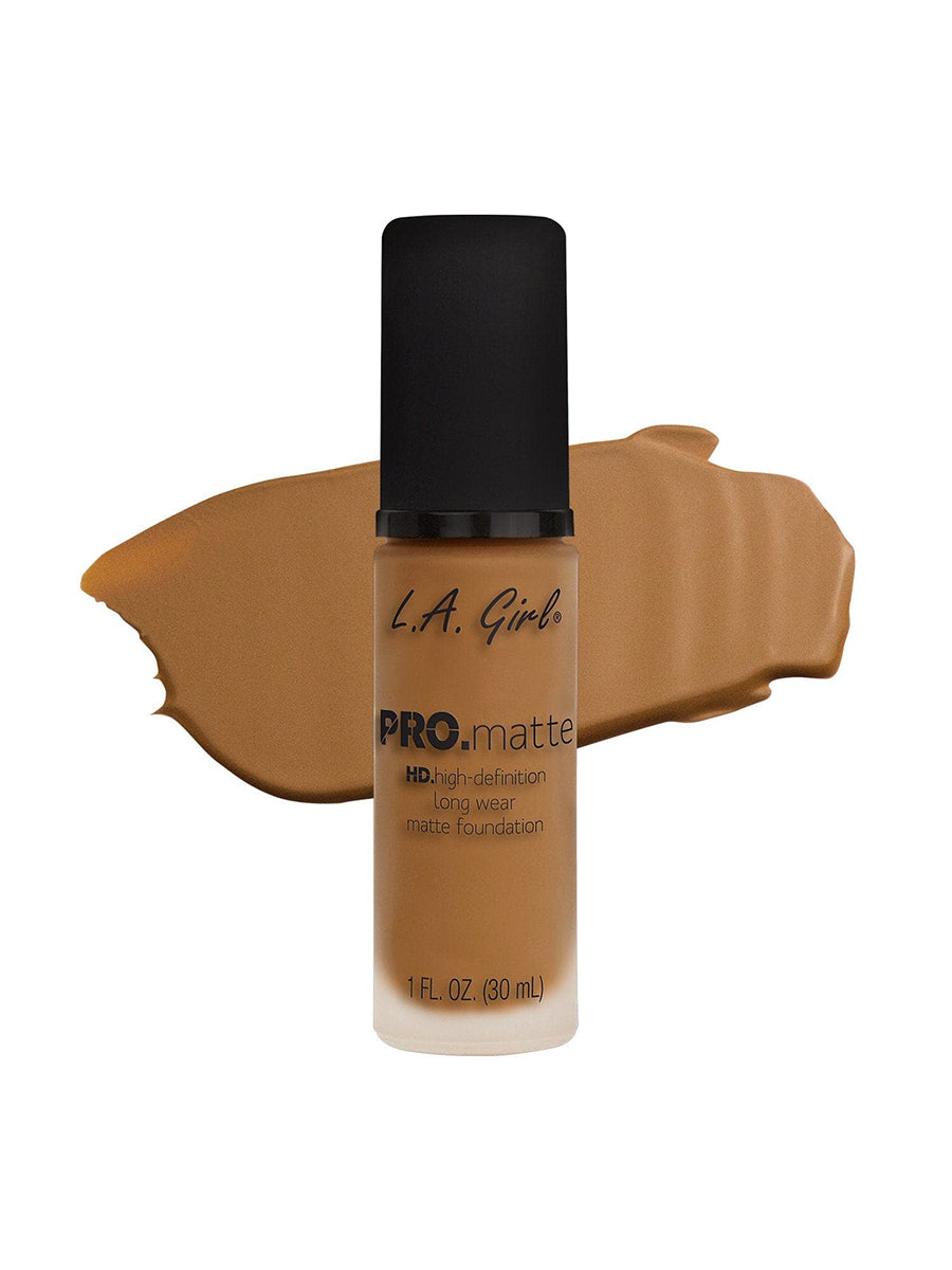 La Girl HD Long Wear Matte Foundation Warm Sienna 30ml