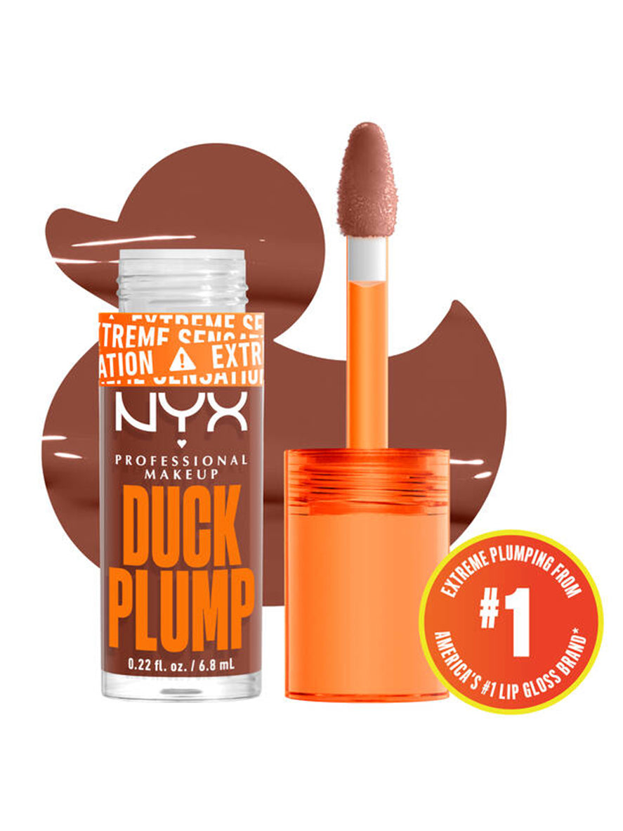 Nyx Duck Plump High Pigment Lip Gloss DPLL07 Mocha Me Crazy 7ml