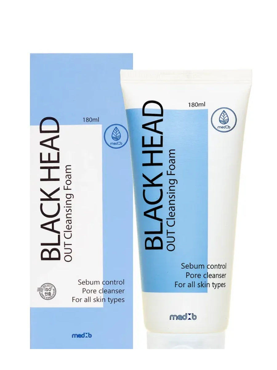 Med B Black Head Out Cleansig Foam 180ml