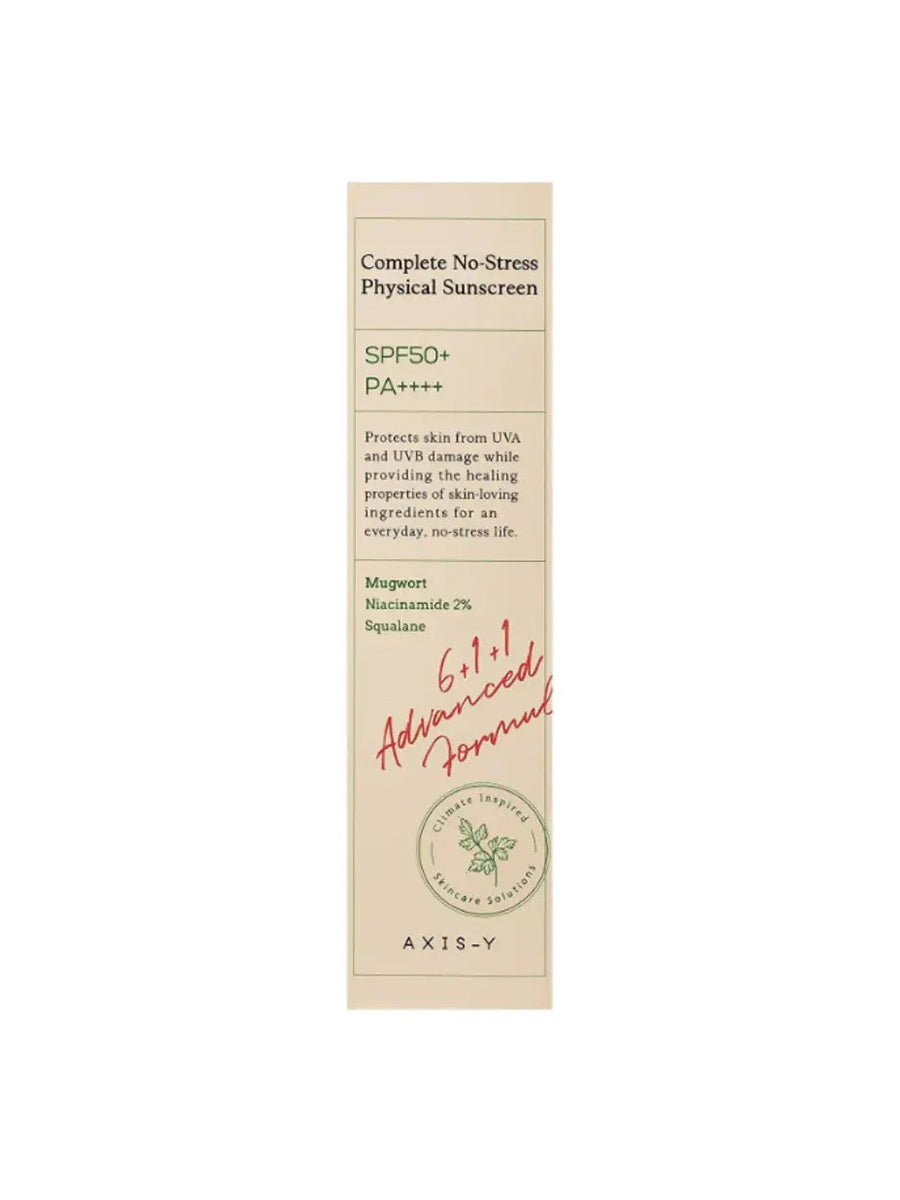 Axis Complete No-Stress Physical Sun Screen SPF 50+ 50ml