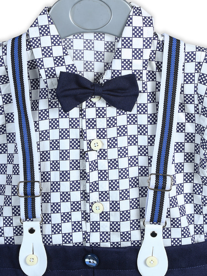 Bingobhoom Boys H/S Romper With Bow & Gallace #420 (W-22)