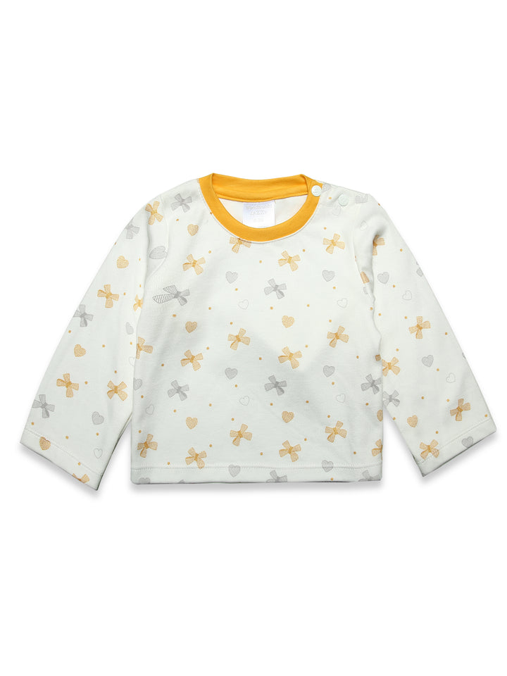 Wonder Child Girls L/S Denim Frock #049 (S-23)