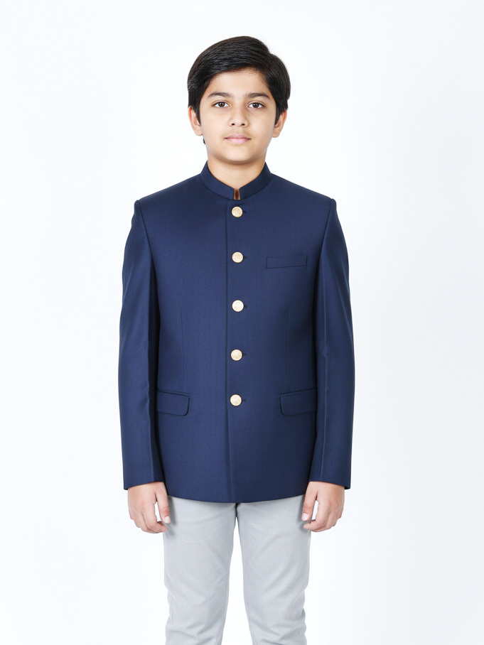 Marco Polo Boys Prince Coat Suit 2Pcs #02 (W-23)