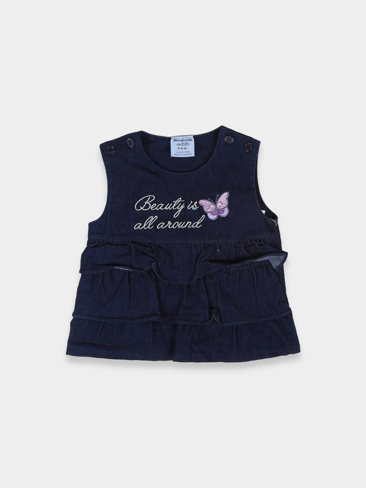 Wonder Child Girls C/S Tight Suit 2Pcs #208-073 (S-24)