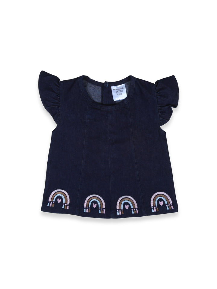 Wonder Child Girls C/S Tight Suit 2Pcs #208-090 (S-24)