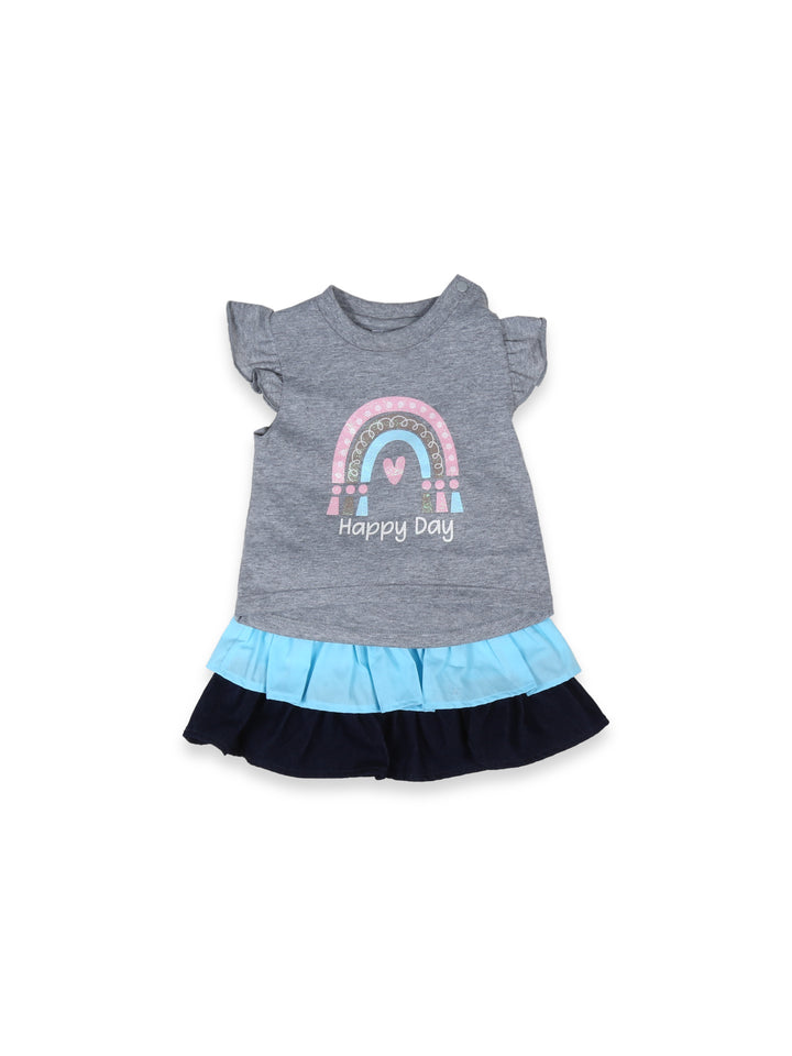 Wonder Child Girls C/S Skirt Suit 2Pcs #208-091 (S-24)