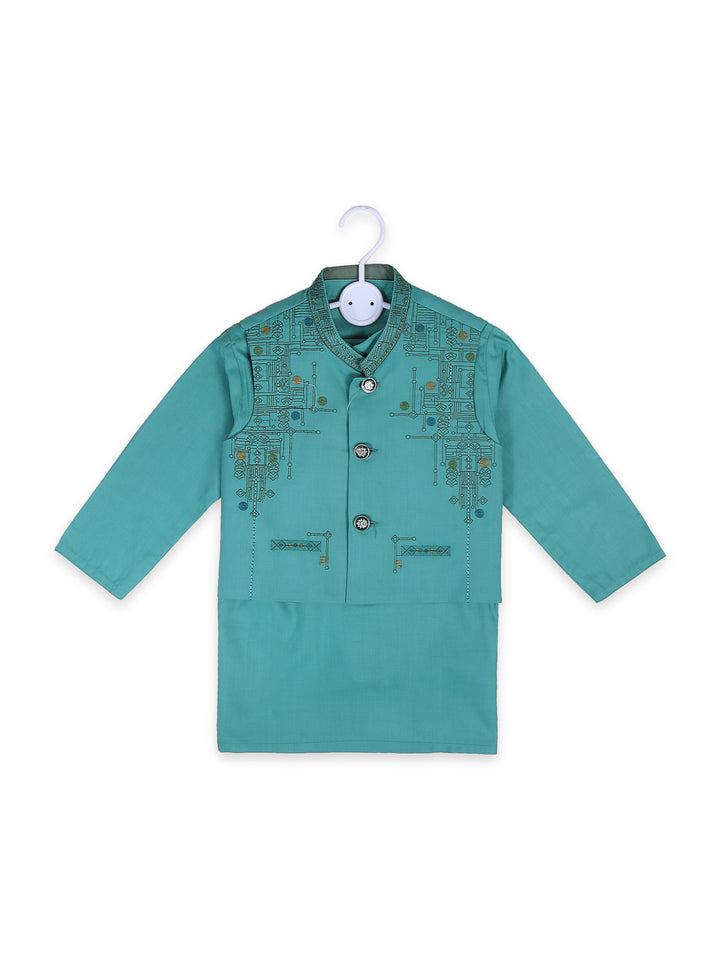 D2 Boys Shalwar Suit With Waist Coat #WS-250 (S-24)