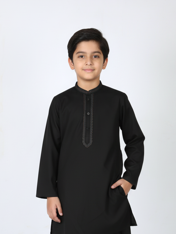 Alee Shan Boys Shalwar Suit 2Pcs #1652/C-5 (SS-25)