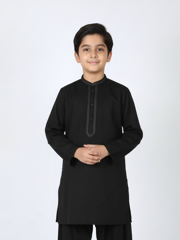 Alee Shan Boys Shalwar Suit 2Pcs #1652/C-5 (SS-25)
