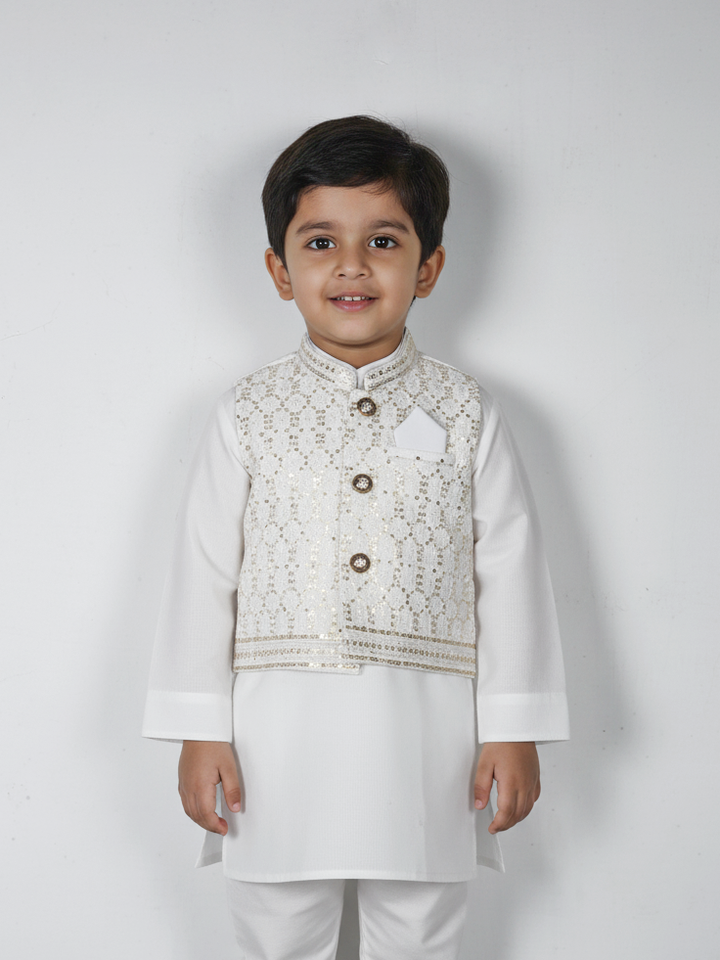 Tony Land Boys Shalwar Suit 3Pcs #25-719 (S-25)