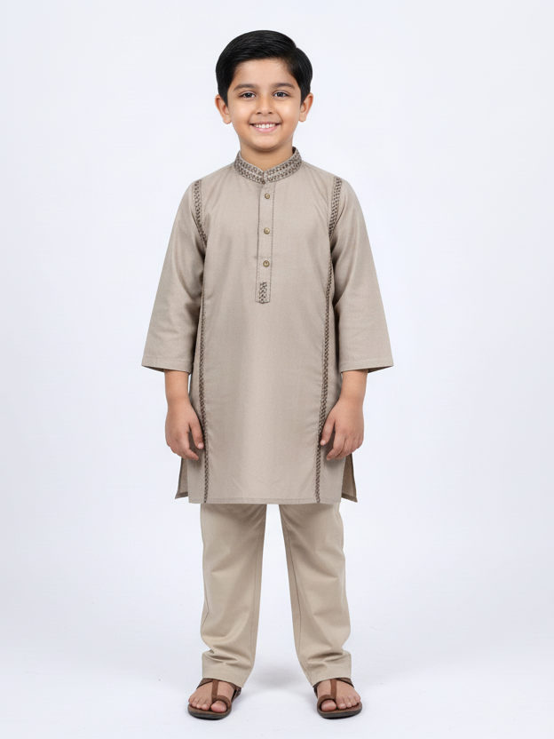 Alee Shan Boys Shalwar Suit 2Pcs #1653 (SS-25)