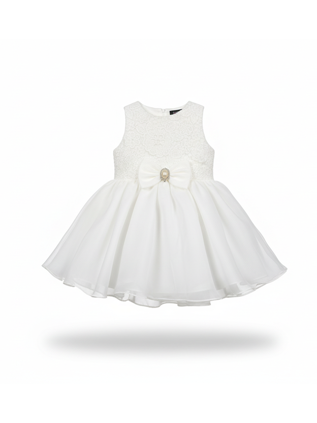 Little Coogie Girls Fancy Frock S/L #142 (S-25)