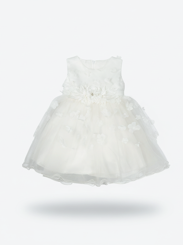 Cute Look Girls Fancy Frock S/L #JX745 (S-25)