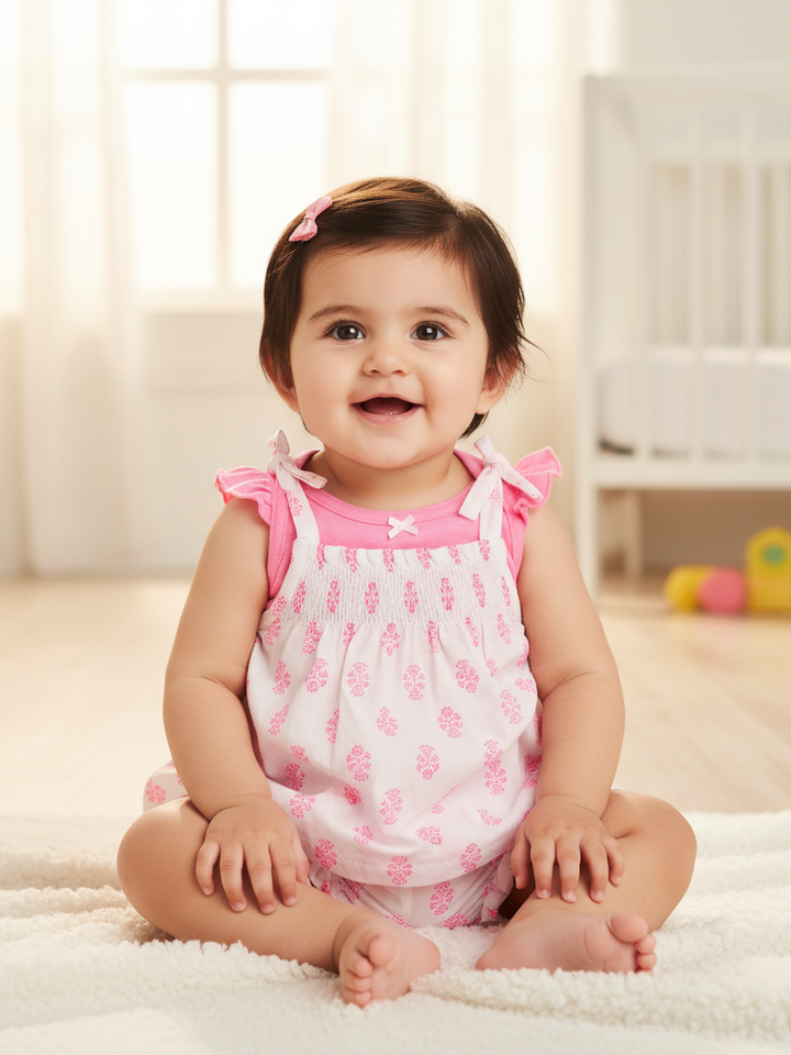 Carter's Girls 3Pcs Suit H/S #2074 (S-25)