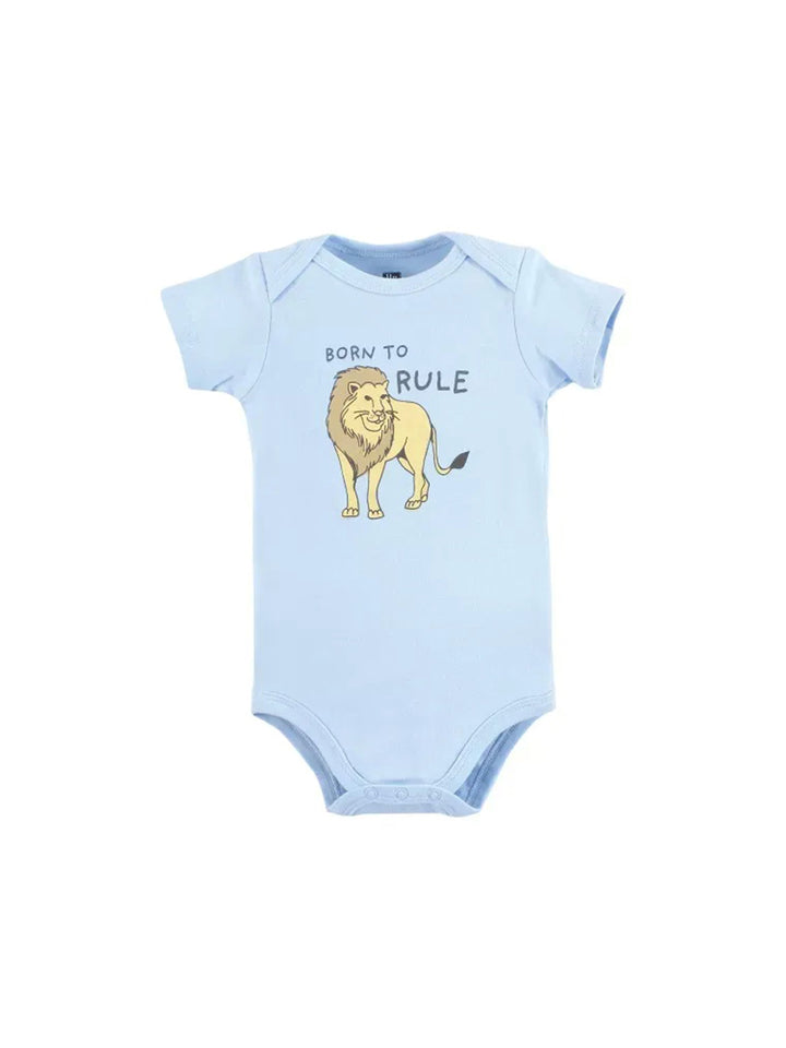 Hudson Boy Body Suit H/L 5Pk Hanger #28377 (S-25)