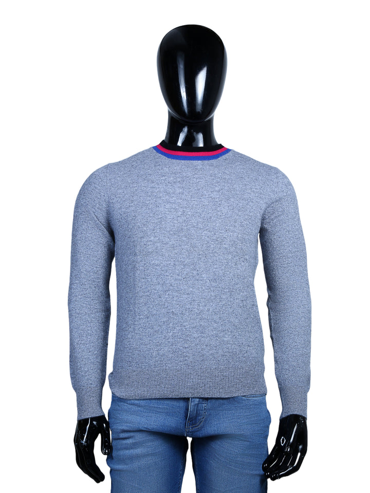 Van Kukil Mens Pure Cahsmere R-Neck F/S Jersey SS21-M012