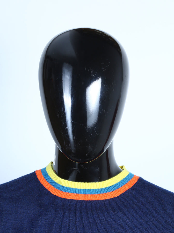 Van Kukil Mens Pure Cahsmere R-Neck F/S Jersey SS21-M012