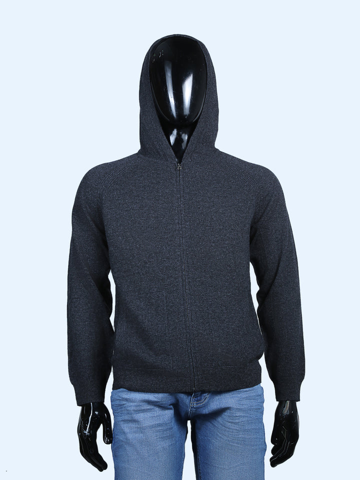 Van Kukil Mens Pure Cahsmere Hoodie SS21-033