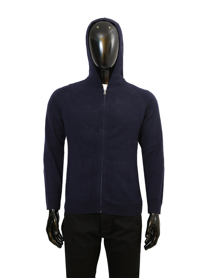 Van Kukil Mens Pure Cahsmere Hoodie SS21-033