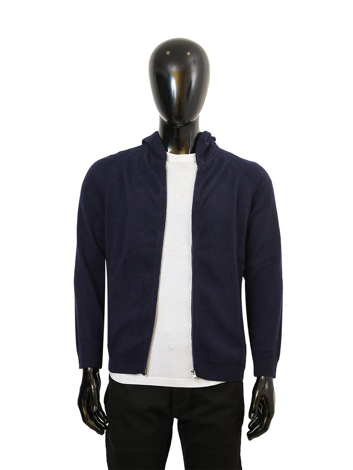 Van Kukil Mens Pure Cahsmere Hoodie SS21-033