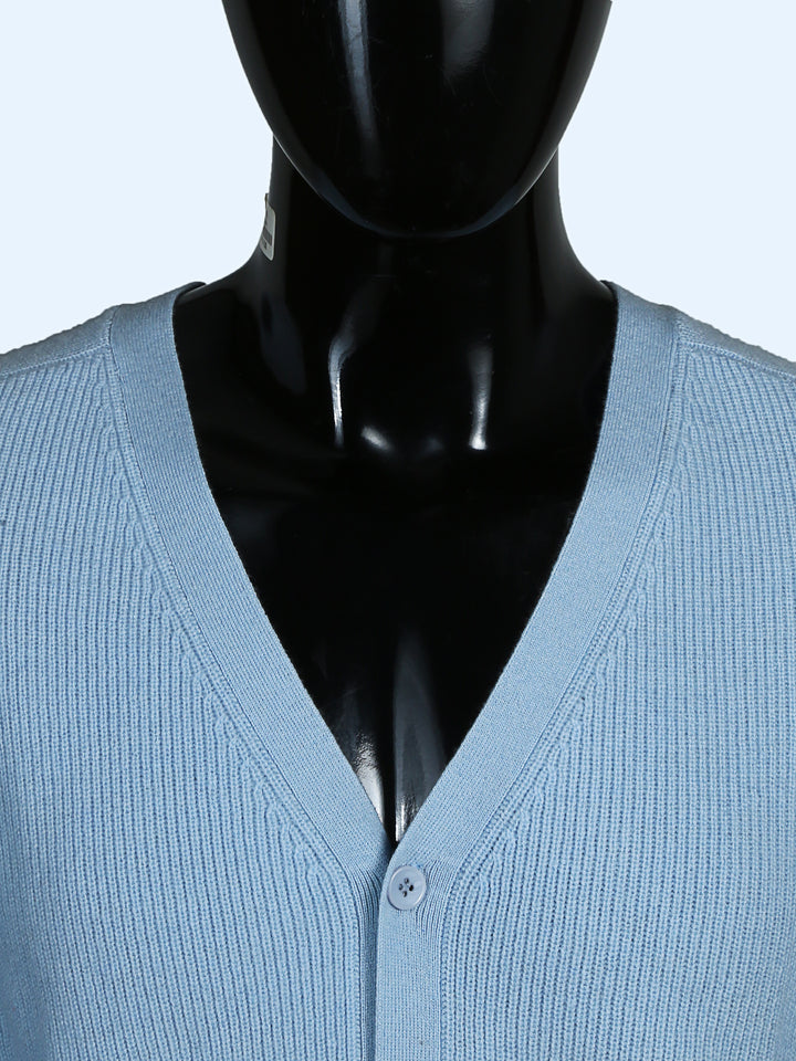 Van Kukil Mens Pure Cahsmere Cardigan SS21-M009