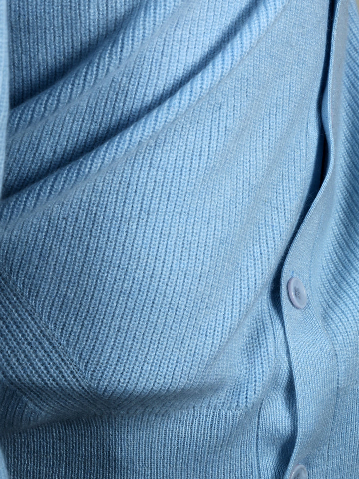 Van Kukil Mens Pure Cahsmere Cardigan SS21-M009