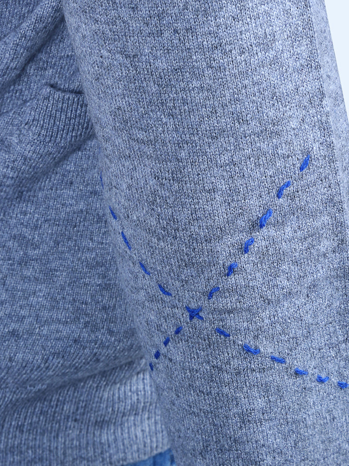 Van Kukil Mens Pure Cahsmere Cardigan SS21-M009