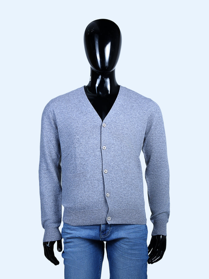 Van Kukil Mens Pure Cahsmere Cardigan SS21-M009