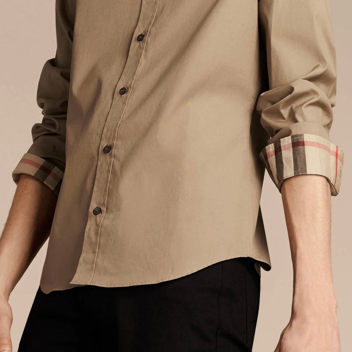 BRBY Men L/S Casual Plain Shirt 80362881005