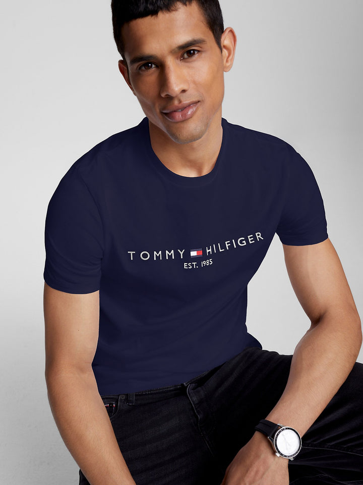 Tommy Hilfiger Mens S/S R-N T-Shirts TM-78J6318
